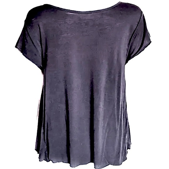 American Eagle Soft & Sexy Zodiac Tee Constellation Graphic Oversize Raw Hem Top - Picture 7 of 15